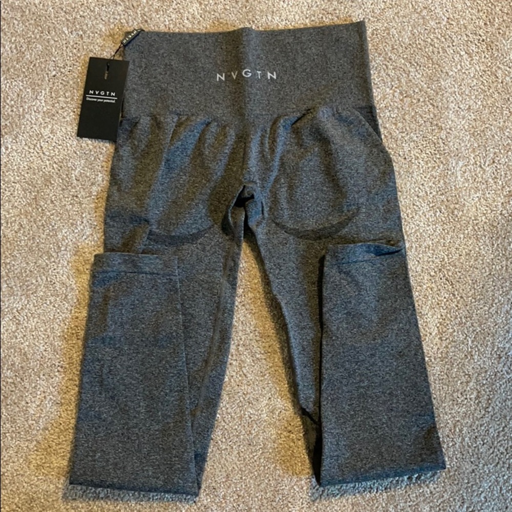 ‼️SOLD ‼️ NVGTN Black Speckled Workout Leggings